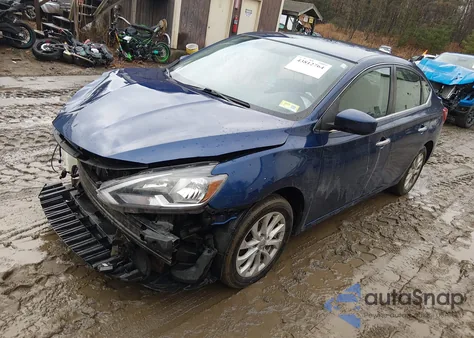 2019 Nissan Sentra Sv z USA, uszkodzony, nr VIN 3N1AB7AP6KY323516